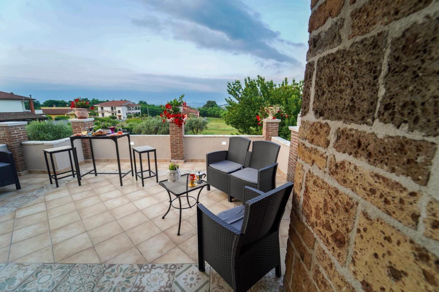 Villa Falcone Alvignano Экстерьер фото